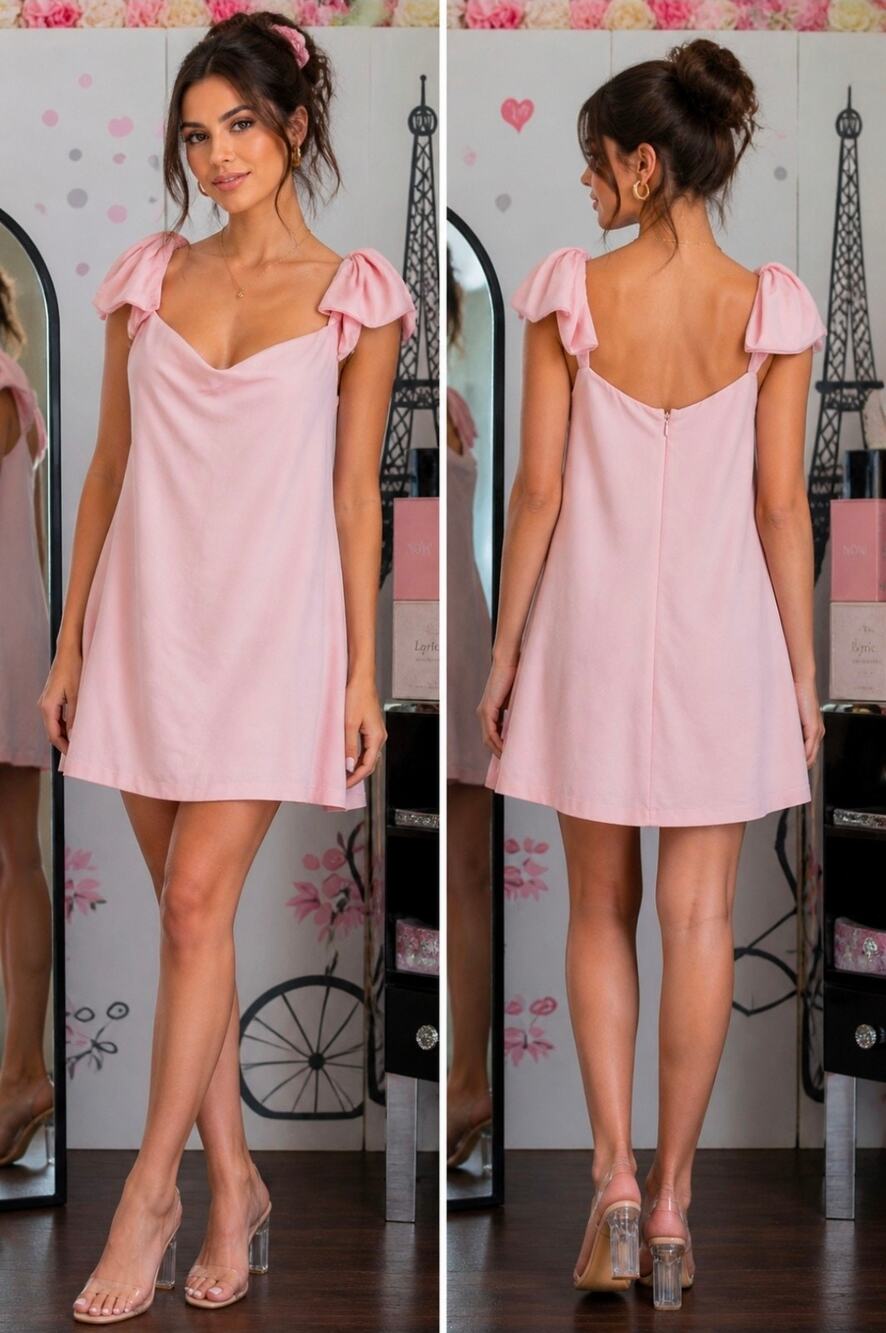 #119 MSRP $35 NWT WILD FABLE OFF THE SHOULDER BOW MINI DRESS ♡SIZE XS & XXL♡